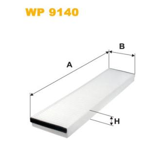 Filtre, air de l'habitacle WIX FILTERS