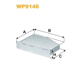 Filtre, air de l'habitacle WIX FILTERS