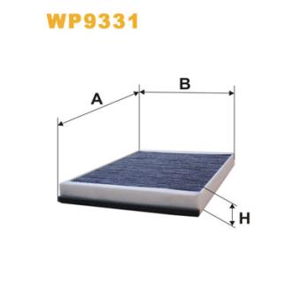 Filtre, air de l'habitacle WIX FILTERS