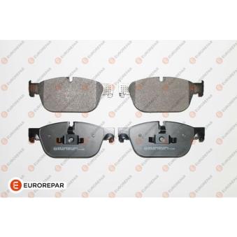 Jeu de 4 plaquettes de frein avant EUROREPAR