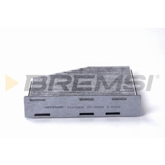 Filtre, air de l'habitacle BREMSI