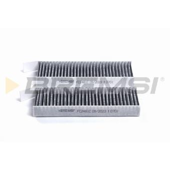 Filtre, air de l'habitacle BREMSI