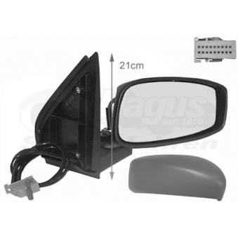 Rétroviseur extérieur VAN WEZEL 1626818