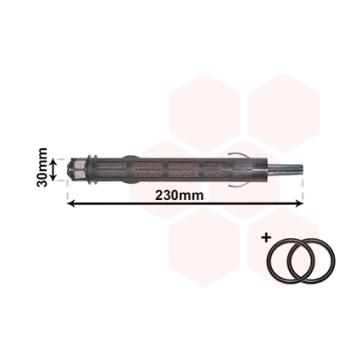 Filtre déshydratant, climatisation VAN WEZEL 1700D315