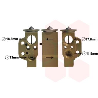 Détendeur, climatisation VAN WEZEL