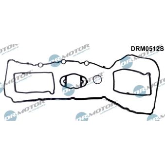 Jeu de joints d'étanchéité, couvercle de culasse Dr.Motor