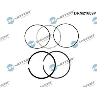 Jeu de segments de pistons Dr.Motor DRM21609P