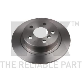 Jeu de 2 disques de frein arrière NK