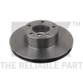 Jeu de 2 disques de frein avant NK