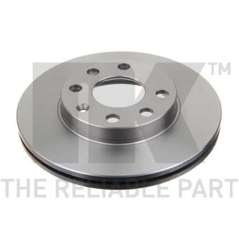 Jeu de 2 disques de frein avant NK