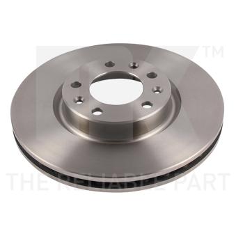 Jeu de 2 disques de frein avant NK 203747