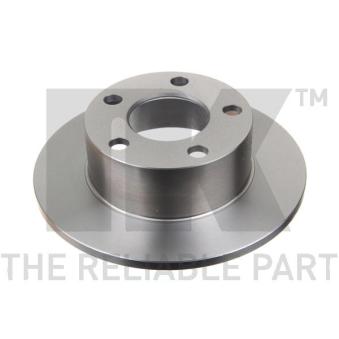 Jeu de 2 disques de frein arrière NK