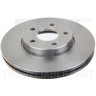 Jeu de 2 disques de frein avant NK