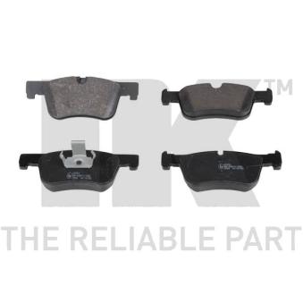 Jeu de 4 plaquettes de frein avant NK