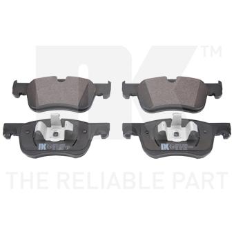 Jeu de 4 plaquettes de frein avant NK