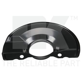 Déflecteur, disque de frein avant gauche (à l'unité) NK