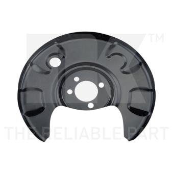 Déflecteur, disque de frein arrière droit NK