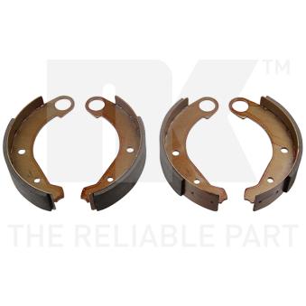 Jeu de mâchoires de frein NK