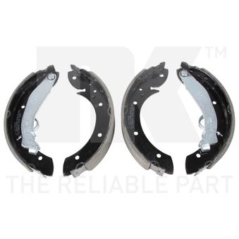 Jeu de mâchoires de frein NK