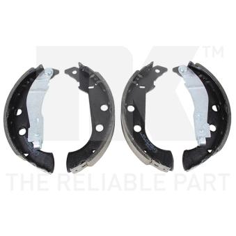 Jeu de mâchoires de frein NK