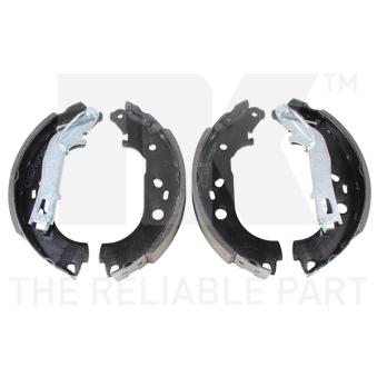 Jeu de mâchoires de frein NK