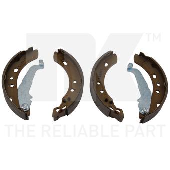 Jeu de mâchoires de frein NK