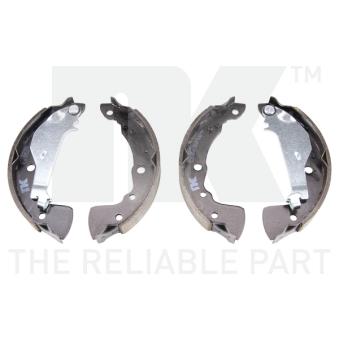 Jeu de mâchoires de frein NK