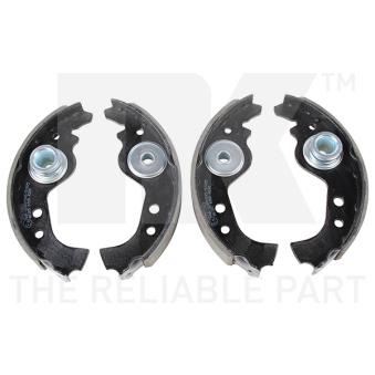 Jeu de mâchoires de frein NK