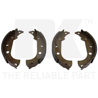 Jeu de mâchoires de frein NK