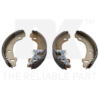 Jeu de mâchoires de frein NK