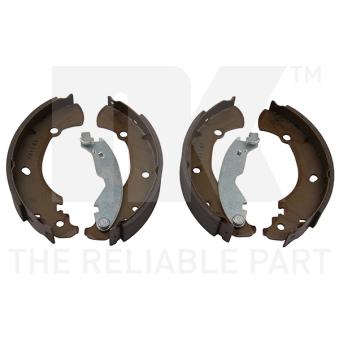 Jeu de mâchoires de frein NK