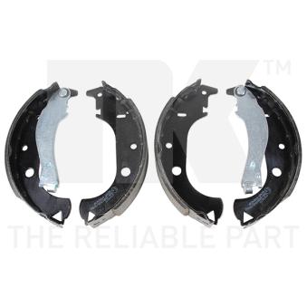 Jeu de mâchoires de frein NK