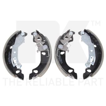 Jeu de mâchoires de frein NK