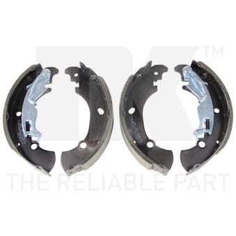 Jeu de mâchoires de frein NK