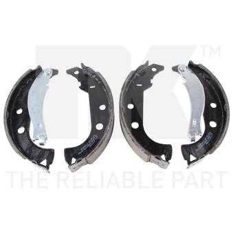 Jeu de mâchoires de frein NK