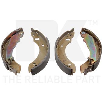 Jeu de mâchoires de frein NK