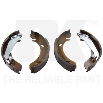 Jeu de mâchoires de frein NK