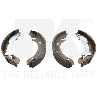 Jeu de mâchoires de frein NK