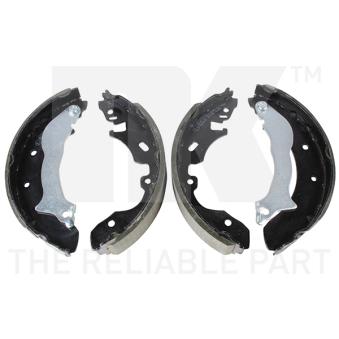 Jeu de mâchoires de frein NK