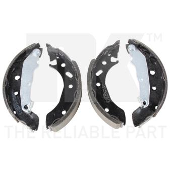 Jeu de mâchoires de frein NK