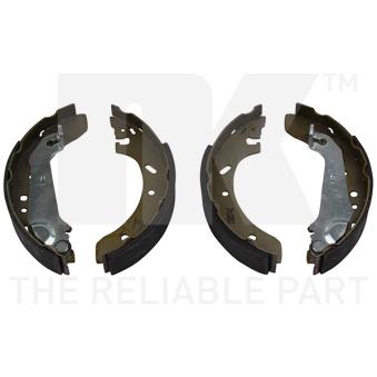 Jeu de mâchoires de frein NK