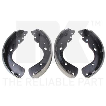 Jeu de mâchoires de frein NK