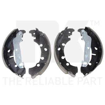 Jeu de mâchoires de frein NK