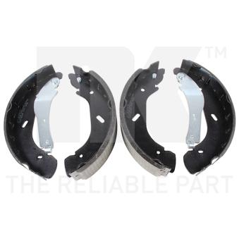 Jeu de mâchoires de frein NK