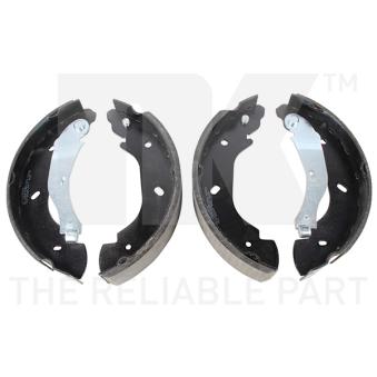 Jeu de mâchoires de frein NK