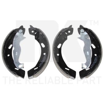 Jeu de mâchoires de frein NK