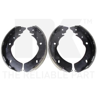 Jeu de mâchoires de frein NK