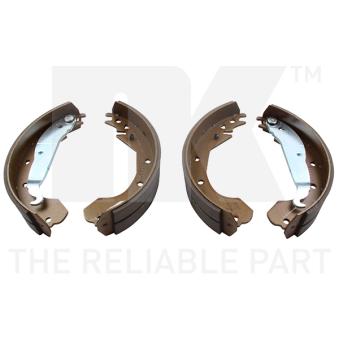 Jeu de mâchoires de frein NK