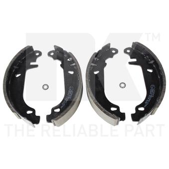 Jeu de mâchoires de frein NK