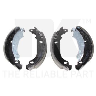 Jeu de mâchoires de frein NK